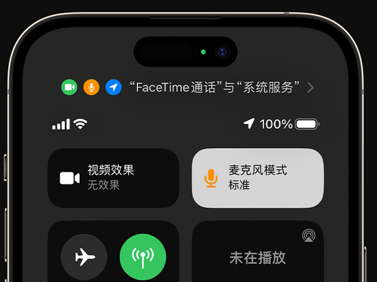 太康苹果授权维修网点分享iPhone在通话时让你的声音更清晰 